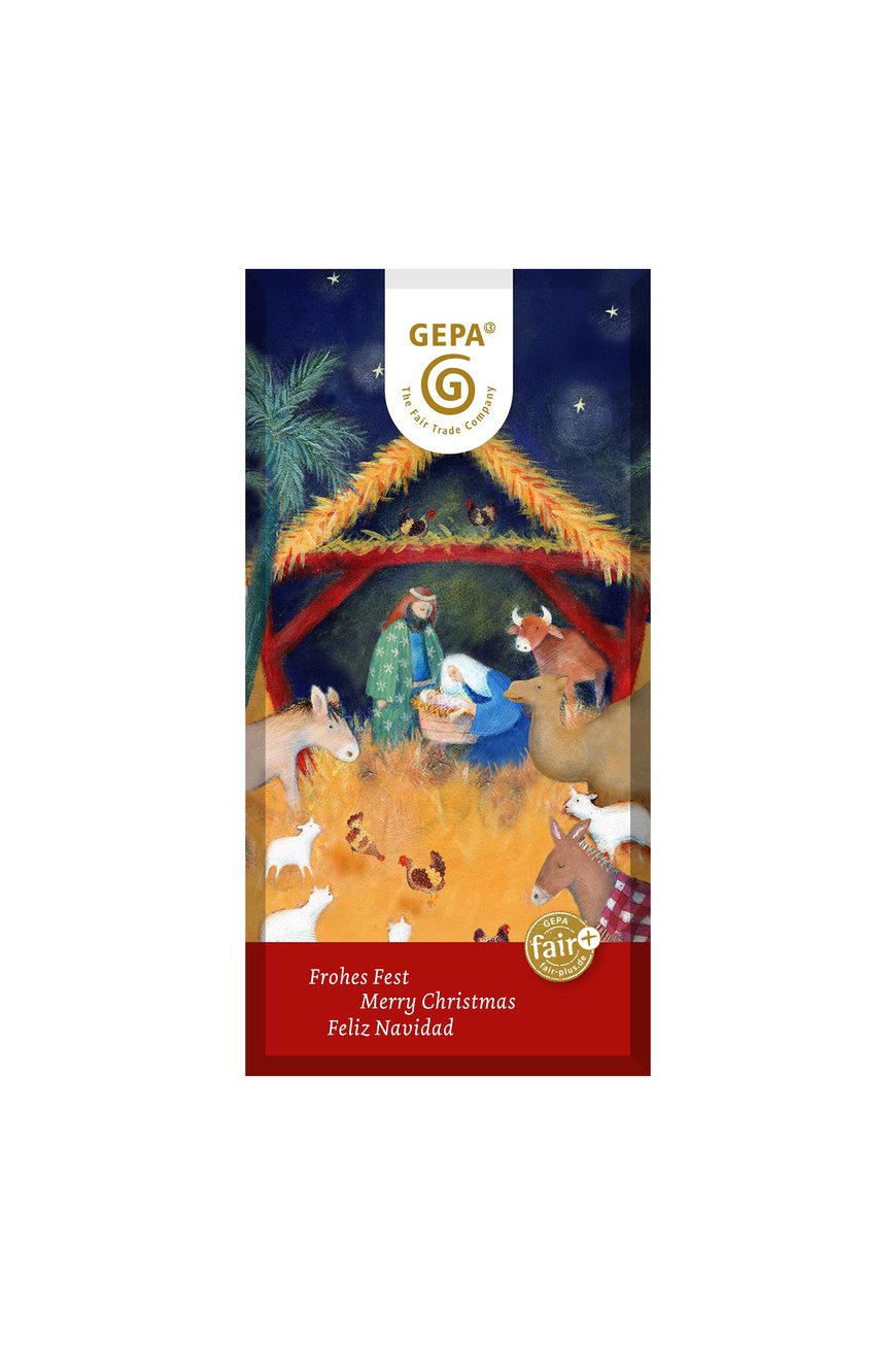 Weihnachtsschokolade